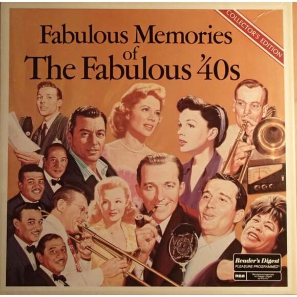 Fabulous Memories Of The Fabulous '40s RCA Reader's Digest 8 LP Vinyl - Picture 1 of 4